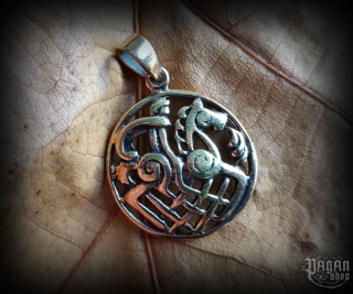 Přívěsek Odin a Sleipnir Rída - bronz
