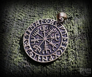 Přívěsek Vegvisir Ragsøn - bronz