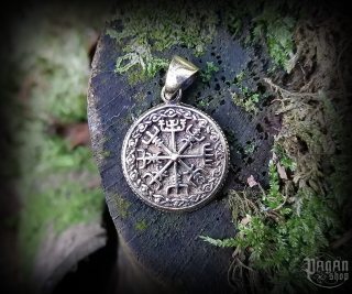 Přívěsek Vegvisir Asat - bronz